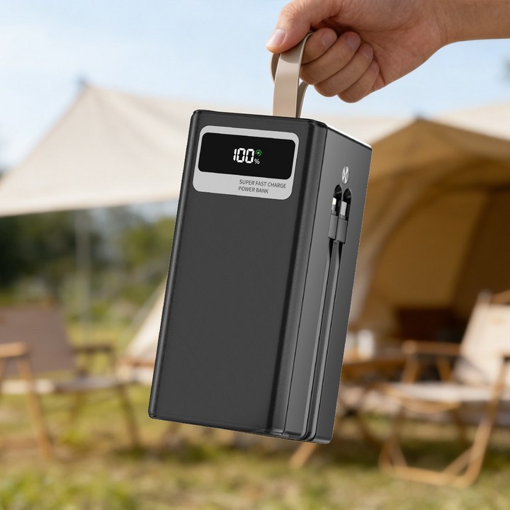 캠핑차박 갈 때 꼭 챙기는 대용량 보조배터리 60000mAh 고속충전 PD22.5W 진짜 물건이네요