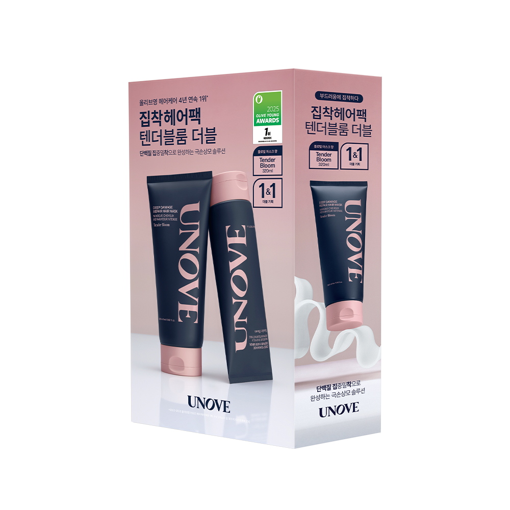 [4년 연속 1위] 어노브 딥 데미지 리페어 헤어 마스크 (트리트먼트/헤어팩) 320ml 더블/듀오 기획 추가 이미지 2