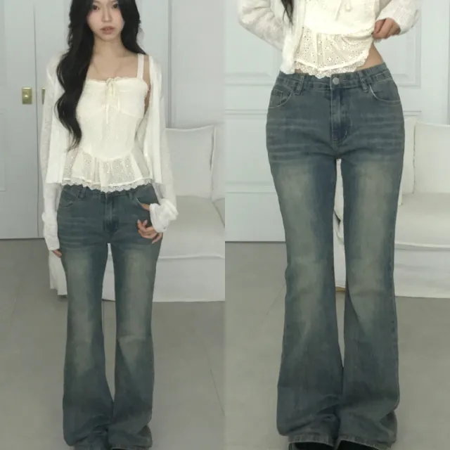 [여름데님!/유색단독🪽/누적40000장/골반생성핏!] 멜튼 백포켓 부츠컷 데님 팬츠 대표 이미지