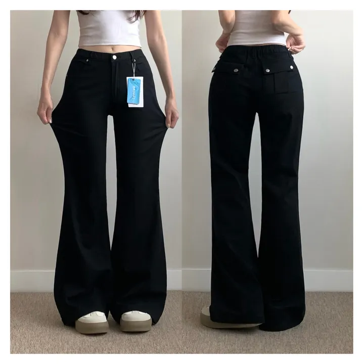 ~2XL [여름,완전편함!!/3기장] 말라핏 쫀득 히든밴딩 백포켓 여유 부츠컷 코튼 면팬츠 시원 리오셀 키작녀 키큰녀 기장선택 빅사이즈 추가 이미지 2