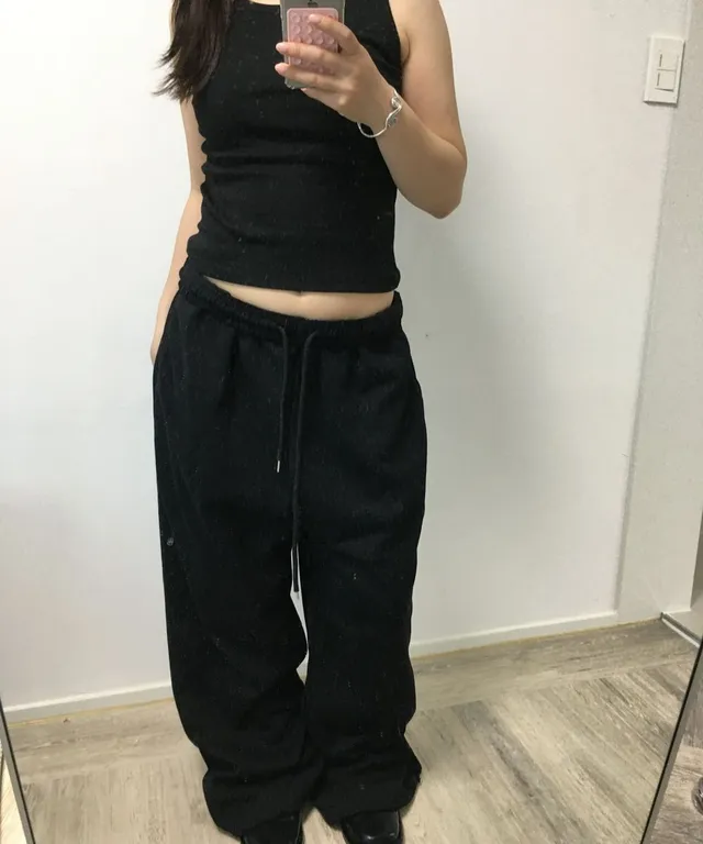 Lune Wide Sweatpants (3Color) 추가 이미지 2