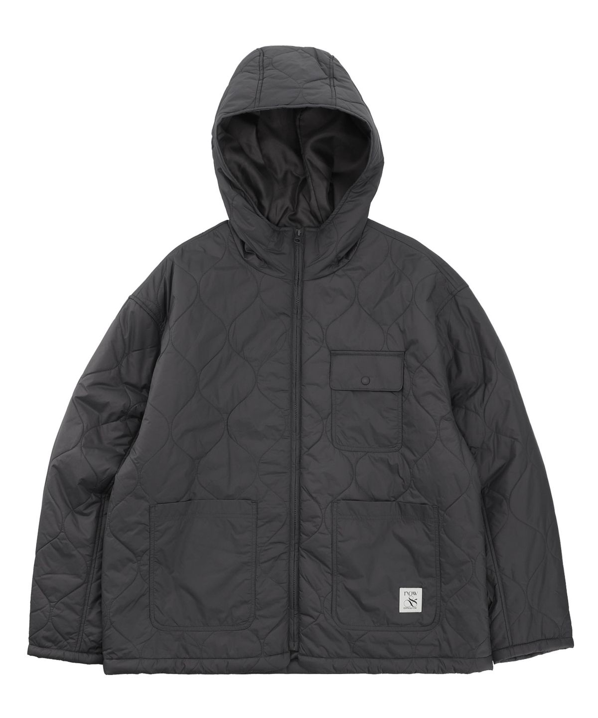 QUILTING HOOD JUMPER WNAT4RIJP101 나우앤투모로우 퀼팅 점퍼 동생 선물로 샀다가 제가 매일 입고 있어요