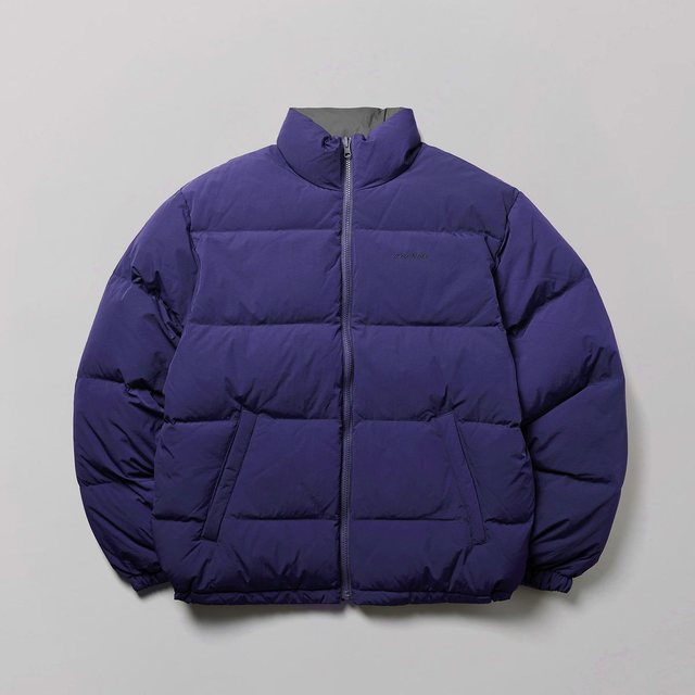 리버서블 헤비 다운 재킷 Purple