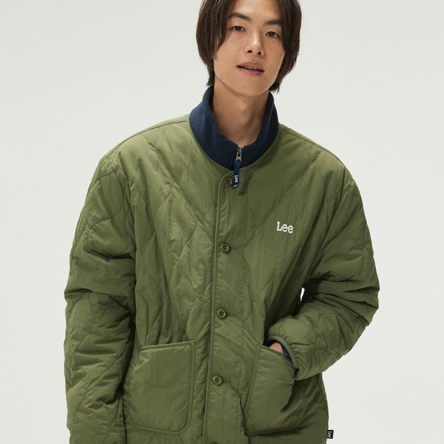 리버서블 라이너 자켓 카키