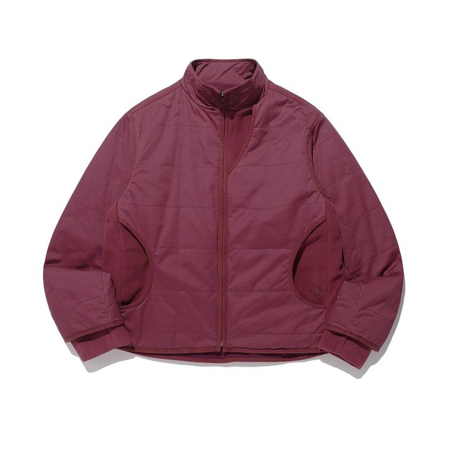 COTTON WASHED QUILTING JACKET_BURGUNDY(NG2FWUB900A)