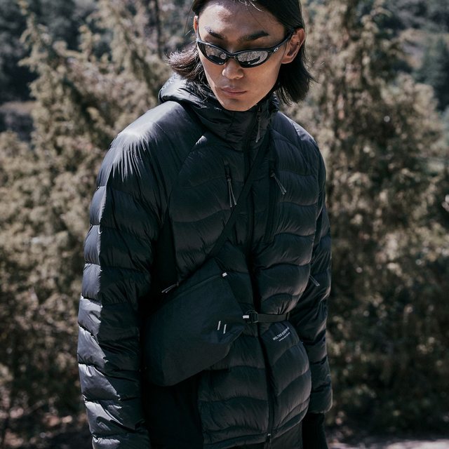 PEAKLITE LIGHTWEIGHT PERTEX DOWN JACKET_BLACK