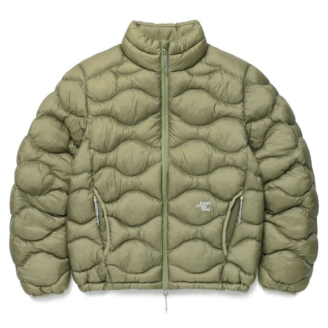 SOFT AIR HIGH-NECK PADDED JACKET KHAKI(CV2GFUB902A)