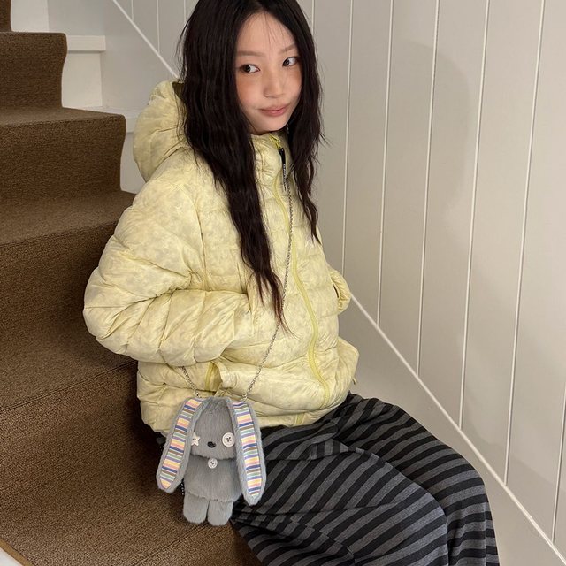 LIGHT WEIGHT DOWN JACKET BUTTER CREAM(CV2EWUB901A)